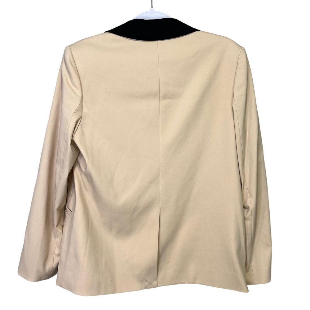 NEW Alice + Olivia Bergen Blazer Sepia Black Size 10 - Picture 6 of 11